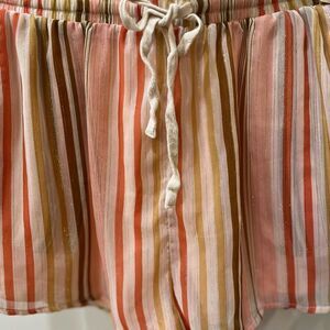 ☀️ Sadie & Sage Shorts, Striped & Drawstring